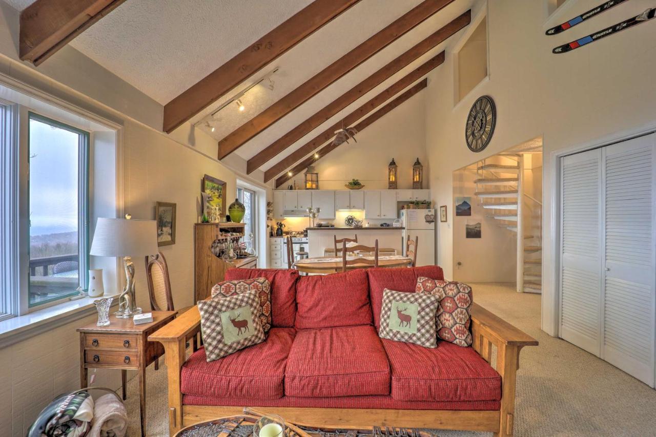 Beautiful Beech Mountain Condo With Private Balcony! Exterior photo