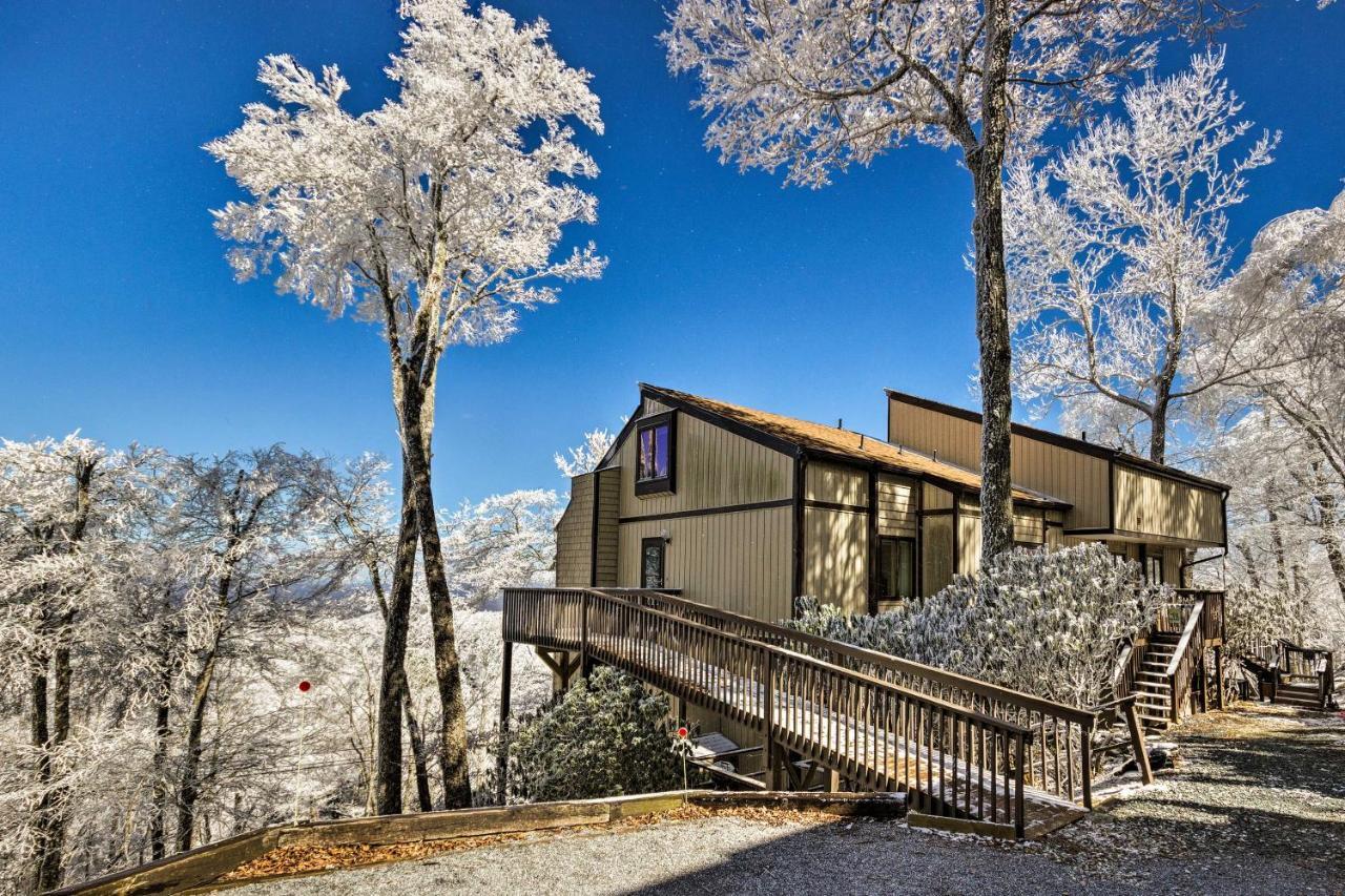 Beautiful Beech Mountain Condo With Private Balcony! Exterior photo